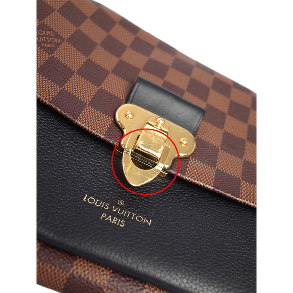 Louis Vuitton Damier Vavin PM Shoulder Bag Noir Black - Picture 6 of 9